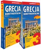 Grecja kontynentalna przewodnik + atlas + mapa 3w1 Piotr Jabłoński