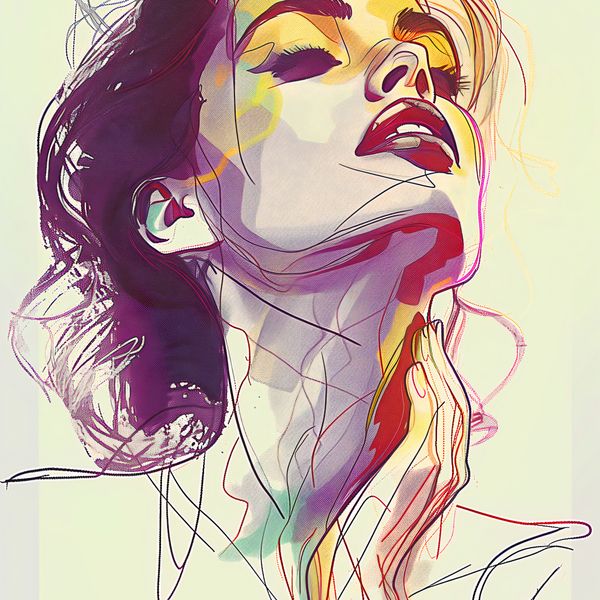 Plakat 80x80cm Płynność zdjęcie 1