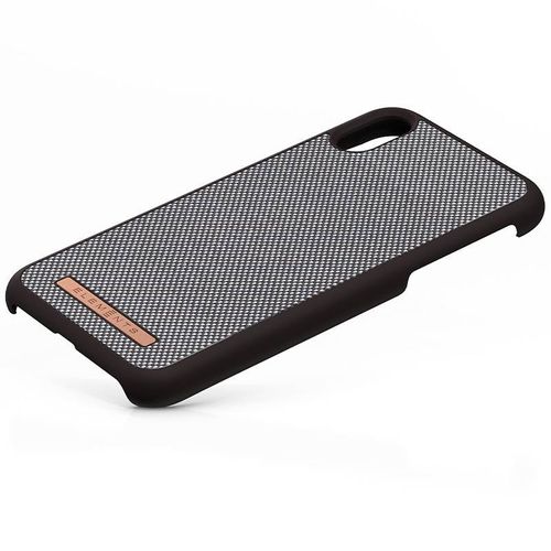 Nordic Elements Saeson Idun - Materiałowe etui iPhone XR (Dark Brown Pattern 1) na Arena.pl