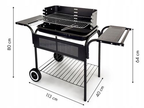 Grill węglowy Modern Home 53 x 34 cm na Arena.pl