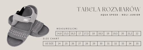 Sandałki dziecięce klapki na lato Aqua Speed Noli rozmiar 34 na Arena.pl