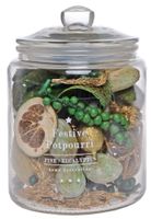 Potpouri w słoiczku z pokrywką sosna z eukaliptusem