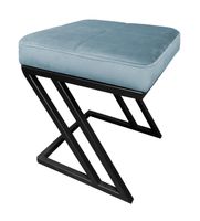 Pufa ZETA LOFT ławka taboret podnóżek metal BL06