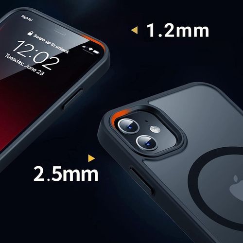 Etui Do iPhone 12/12 Pro +Szkło 9H WZMACNIANE 360° Matt Case Do Magsafe na Arena.pl