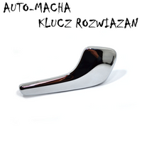 Opel Corsa D klamka wewnętrzna CHROM lewa