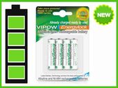 BAT0047 Baterie AAA 900mAh 4szt