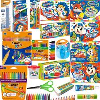 BIC BAMBINO WYPRAWKA SZKOLNA DO SZKOŁY DUŻY ZESTAW KLASA 1 2 3 PRZEDSZKOLA