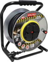 PRZEDŁUŻACZ HEAVY DUTY METALOWY BĘBEN 20M H05RR 3*2,5 IP44 - VT-427-2025