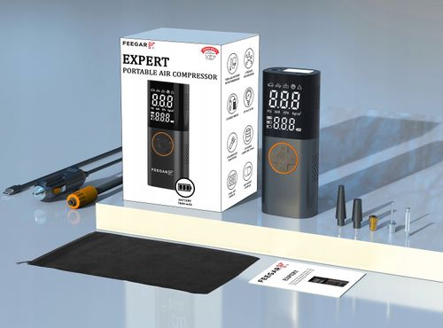 Kompresor Samochodowy Feegar Pompka Sprężarka 12V na Arena.pl