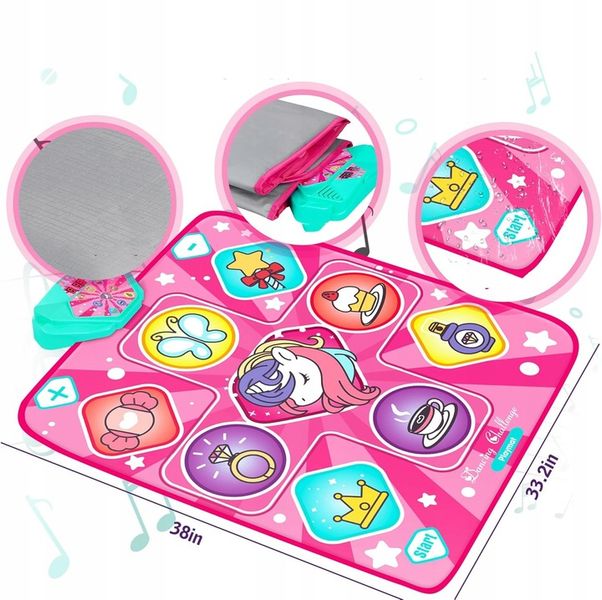 Mata do Tańczenia Dla Dzieci Mata do tańca z muzyką Boże Narodzenie zdjęcie 3