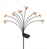 2x pszczółki solarne tańczące na wietrze 6 małych kołyszących owadów