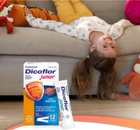 DICOFLOR JUNIOR probiotyk dla dzieci 2x12 saszetek