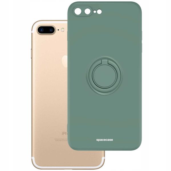 Spacecase Silicone Ring Iphone 7/8 Plus Dark Green zdjęcie 2