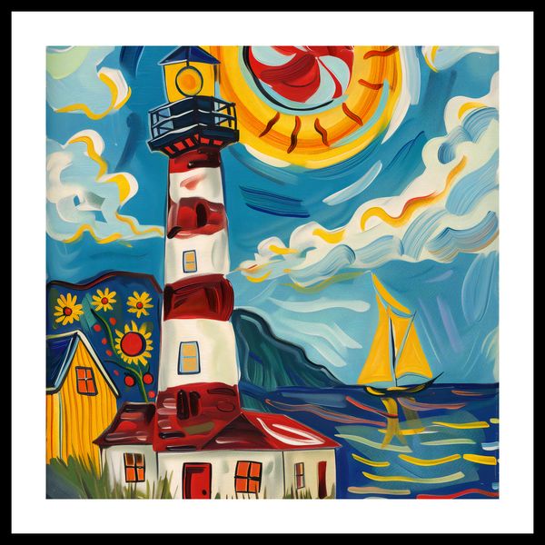Plakat 40x40cm Żywa Przystań zdjęcie 3