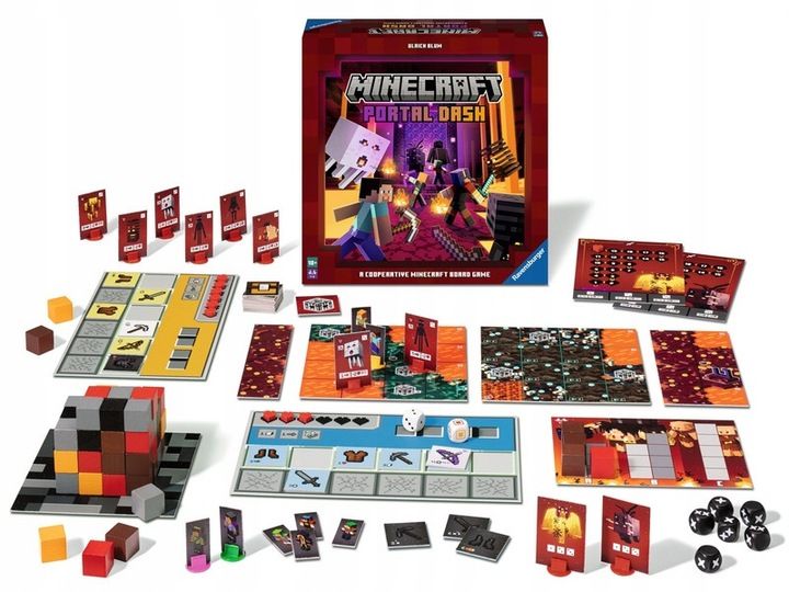 Gra planszowa RAVENSBURGER Minecraft Portal Dash zdjęcie 2