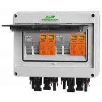 ROZDZIELNICA FOTOWOLTAICZNA DC 1000V 32A IP65 TRANSPARENTNE DRZWI