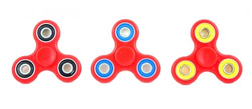 ORYGINALNY HAND SPINNER FIDGET SPINNER CZERWONY na Arena.pl