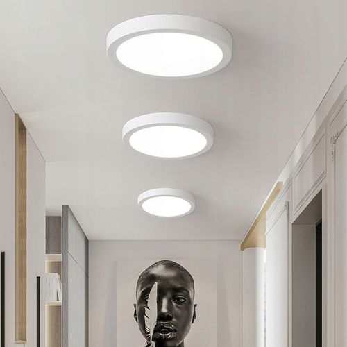 Panel LED 18W PLAFON NATYNKOWY OKRĄGŁY MOCNY LAMPA SUFITOWA OPRAWA ŚCIENNA na Arena.pl