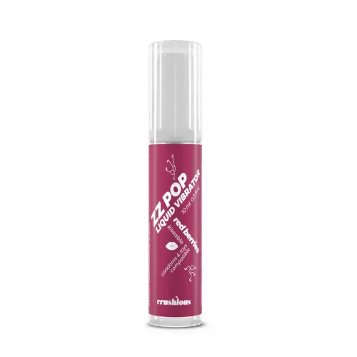 CRUSHIOUS ZZ POP LIQUID VIBRATOR RED BERRIES AROMA 10ML na Arena.pl