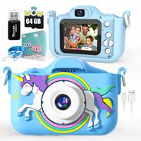 APARAT CYFROWY DLA DZIECI KAMERA 40Mpx +KARTA 64GB Prezent dla dziecka