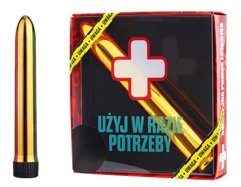 Wibrator-Awaryjny Wibrator Złoty zdjęcie 1