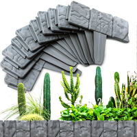 PALISADA OGRODOWA KAMIEŃ ŁUPANY OBRZEŻE TRAWNIKOWE OGRODOWE ANTRACYT 250cm