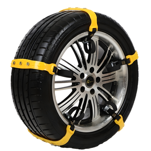 Łańcuchy Śniegowe Uniwersalne Opaski Na Koła Zimowe Antypoślizgowe Komplet na Arena.pl