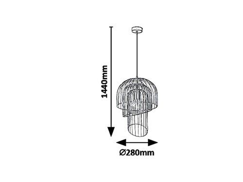 Lampa wisząca Rowena na Arena.pl