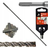 Wiertło do betonu SDS Plus 8x460 mm krzyżowe zbrojony Allbe