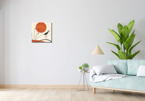 Obraz 40x40cm Ciepło Zachodów na Arena.pl