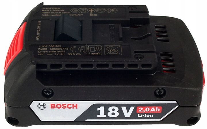 AKUMULATOR 18V 2,0Ah GBA BOSCH zdjęcie 3