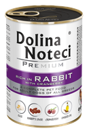 dolina noteci premium królik z żurawiną 400g