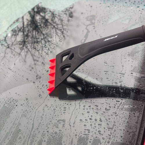 Szczotka Skrobaczka Teleskopowa Do Szyb Lodu Szronu Odśnieżania 95cm Długa na Arena.pl