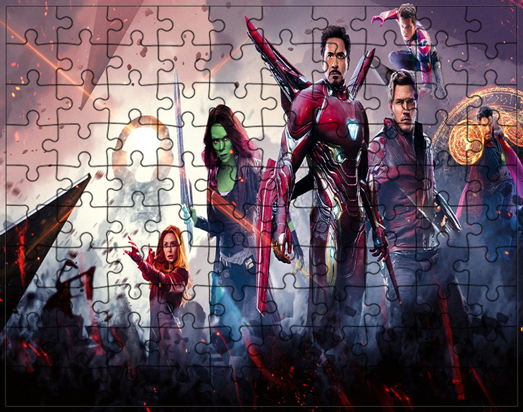 Puzzle Avengers zdjęcie 1