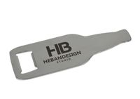 Otwieracz reklamowy z magnesem logo, grawer 50szt. 120x39x3mm