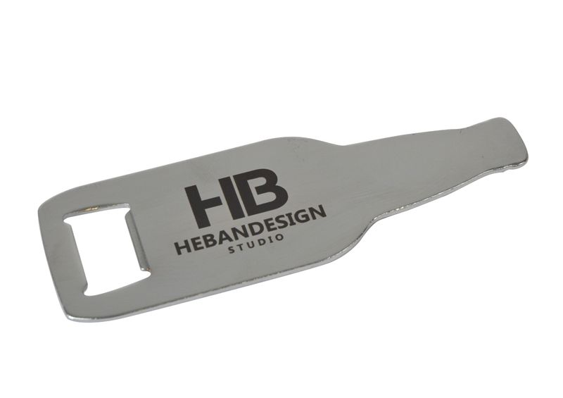 Otwieracz reklamowy z magnesem logo, grawer 100szt. 120x39x3mm zdjęcie 1