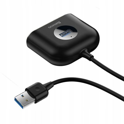 BASEUS HUB PRZEJŚCIÓWKA ROZDZIELACZ 3x USB 2.0/USB 3.0 KABEL PRZEWÓD USB 1m na Arena.pl