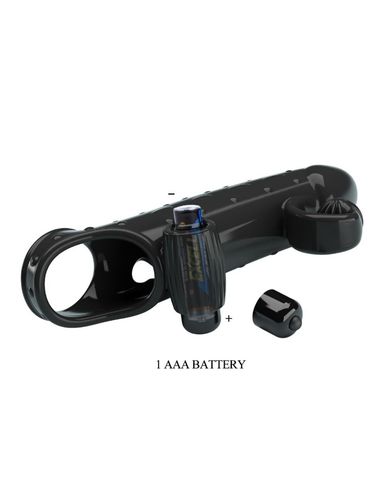 Pretty Love - Romance - Vibrating Penis Sleeve Black na Arena.pl