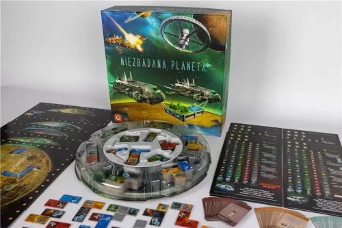 Strategiczna gra planszowa - Niezbadana planeta - Zbuduj najlepszą planetę na Arena.pl