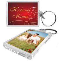 ORYGINALNY PREZENT ŚWIĄTECZNY brelok ze zdjęciami i dedykacją