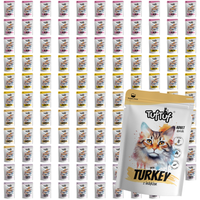MOKRA KARMA DLA KOTA TufTuf Saszetka mielonka MIX SMAKÓW ZESTAW 120x100g