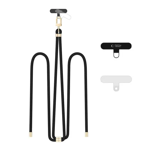 Smycz Tech-Protect C7S Rope Crossbody Strap - czarne na Arena.pl