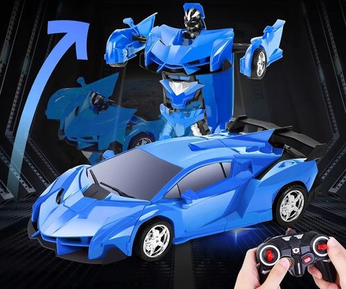 Thedttoy Transforming Toys – Zdalnie Sterowany Samochód 2w1 Robot na Arena.pl