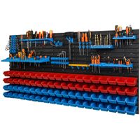 Tablica warsztatowa narzędzia 154x78cm 76 kuwet