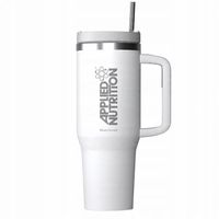 KUBEK TERMICZNY ZE STALI NIERDZEWNEJ ZE SŁOMKĄ DO SAMOCHODU NA KAWĘ 1200ml