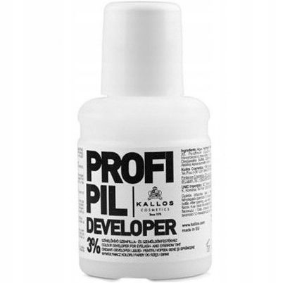 KALLOS Woda do henny PROFI PIL DEVELOPER 3% - 60ml zdjęcie 1