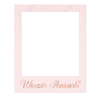 ramka do zdjęć wieczór panieński rosegold diy