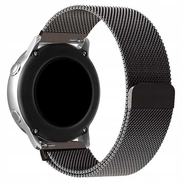 Spacecase Milanese 22Mm Black zdjęcie 3