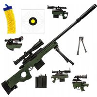 KARABIN SNAJPERSKI PISTOLET NA KULKI AWP + GRATISY 3 TARCZE I KULKI