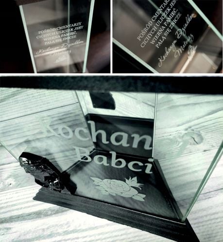 ZNICZ personalizowany GRAWER na wszystkich świętych DLA MAMY twój tekst na Arena.pl